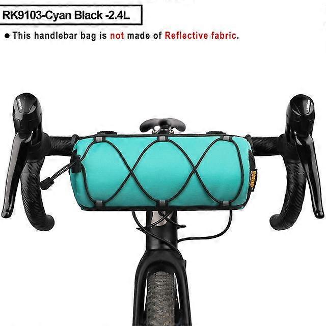 2.4L Bike Bag Portable Handlebar High Visibility Reflective or Other Colors MTB Road Cycling Bicycle Frame Tube Bag