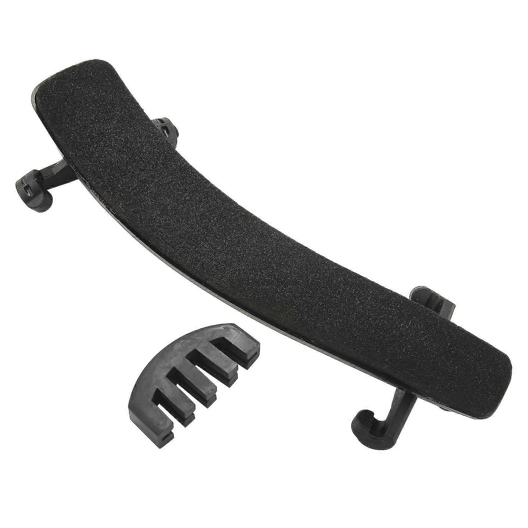 Violin Shoulder Rest For 4/4-3/4 Size With Collapsible And Height Adjustable Feet Including A Violi