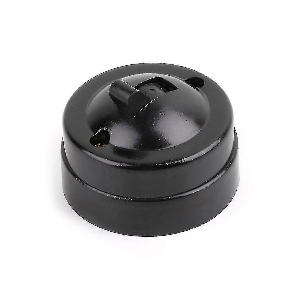 Retro Single-control Switch Surface Mounted Wall Light Button Old-fashioned