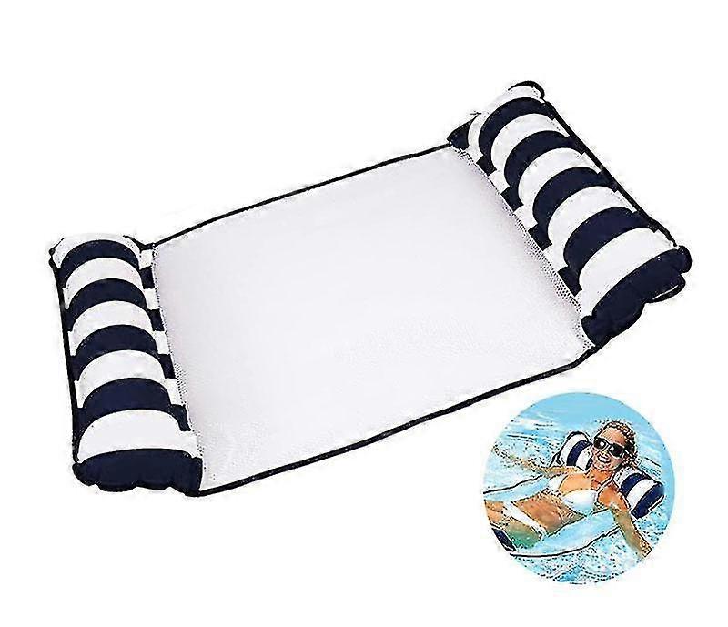 pool hammock float swimming inflatable hammock multi-purpose bouncing on water bed