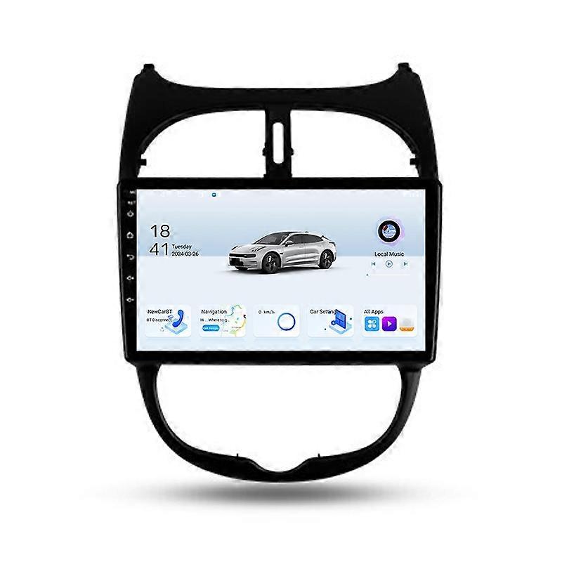 For Peugeot 206 1998 - 2012 Car Multimedia Radio Android Navigation GPS Video Stereo
