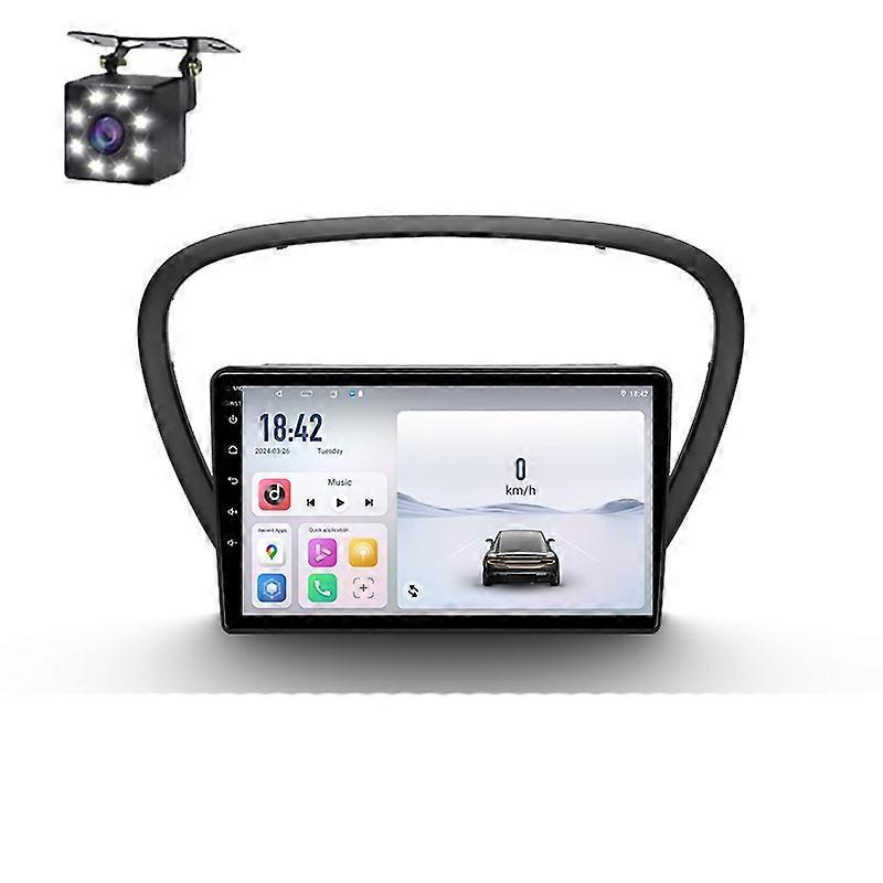 For Peugeot 607 2004 - 2010 Car Multimedia Radio Wireless Navigation Android Auto