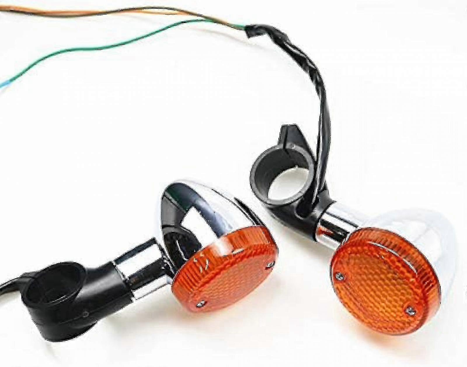 For Honda Steed VLX 400 600 Magna 250 750 Shadow 400 750 4PCS Motorcycle Front Turn