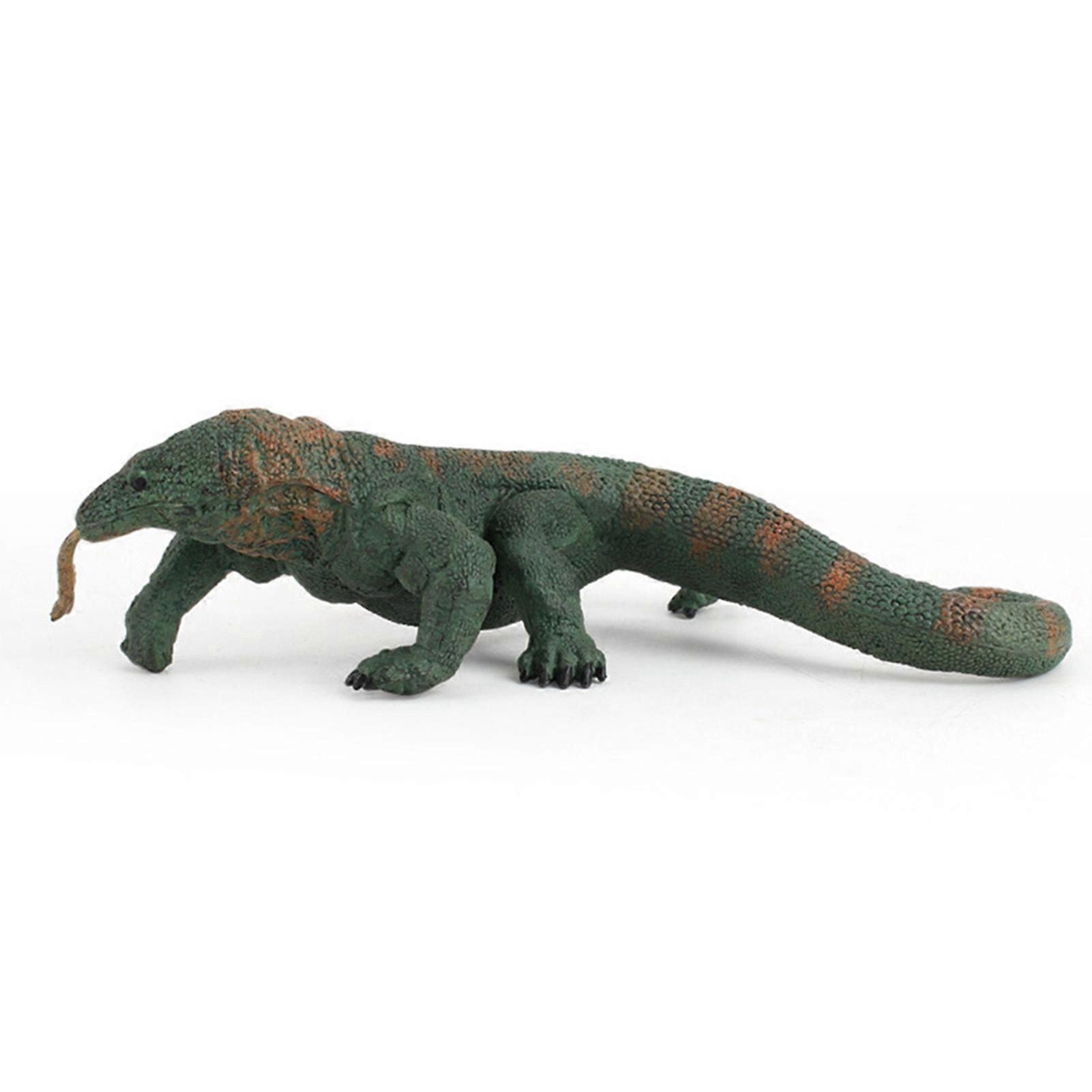 Komodo Dragon Solid Pvc Action Figure Desktop Decorative Ornament Collection