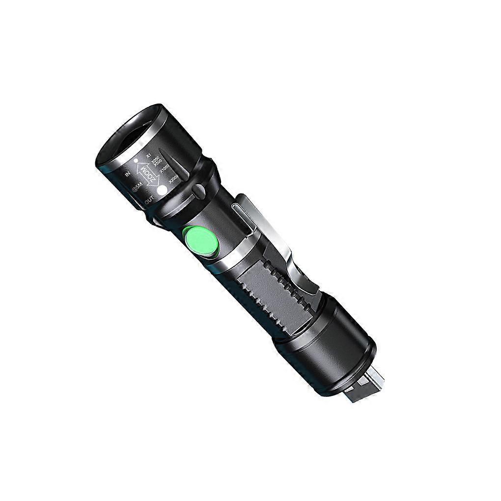 Mini Pocket Flashlight Super Bright Powerful Small LED Flashlight with Clip for Night Caving Explore Fishing