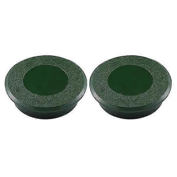 2pcs実用的なゴルフカップカバーゴルフトレーニングエイズグリーンホールカップカバー