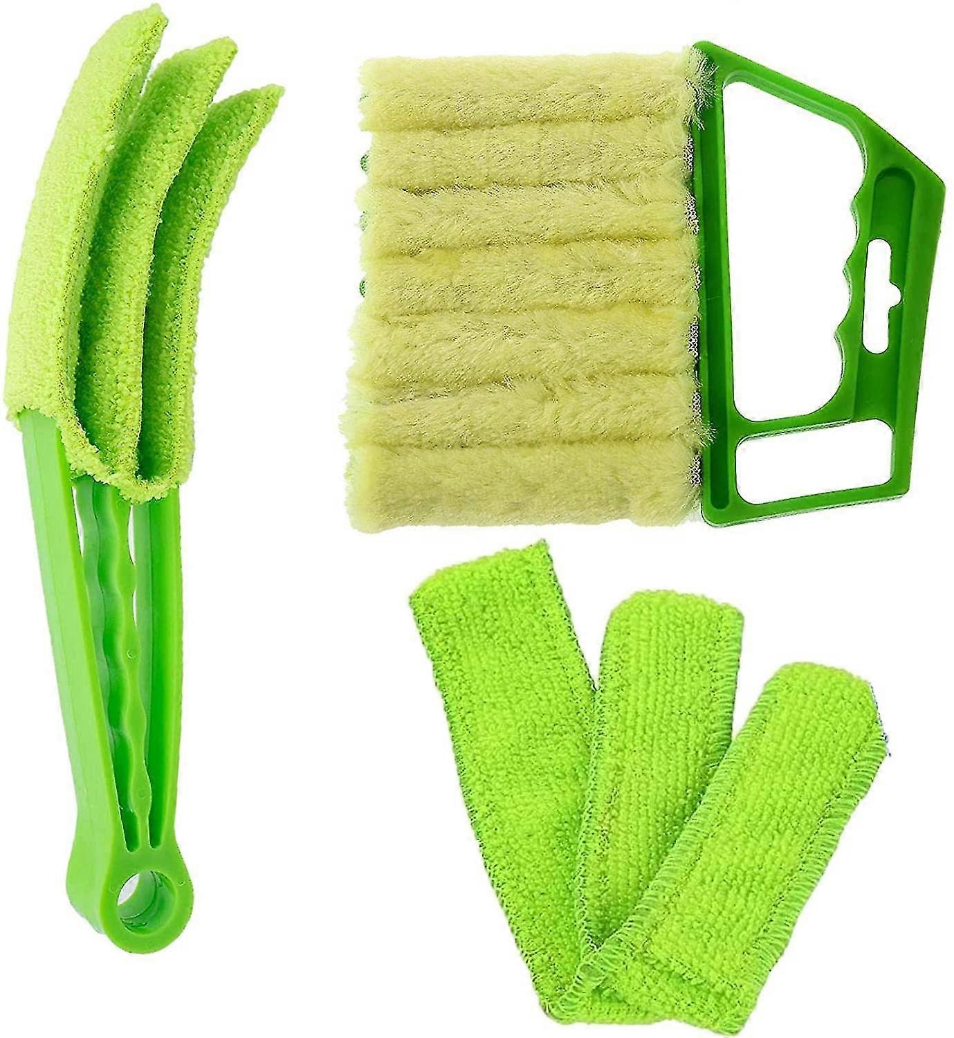 ベネチアンブラインド用クリーニングブラシキット 手動クリーニングアクセサリーブラインド、シャッタークリーナー、窓エアコンクリーナーダストブラシ取り外し可能