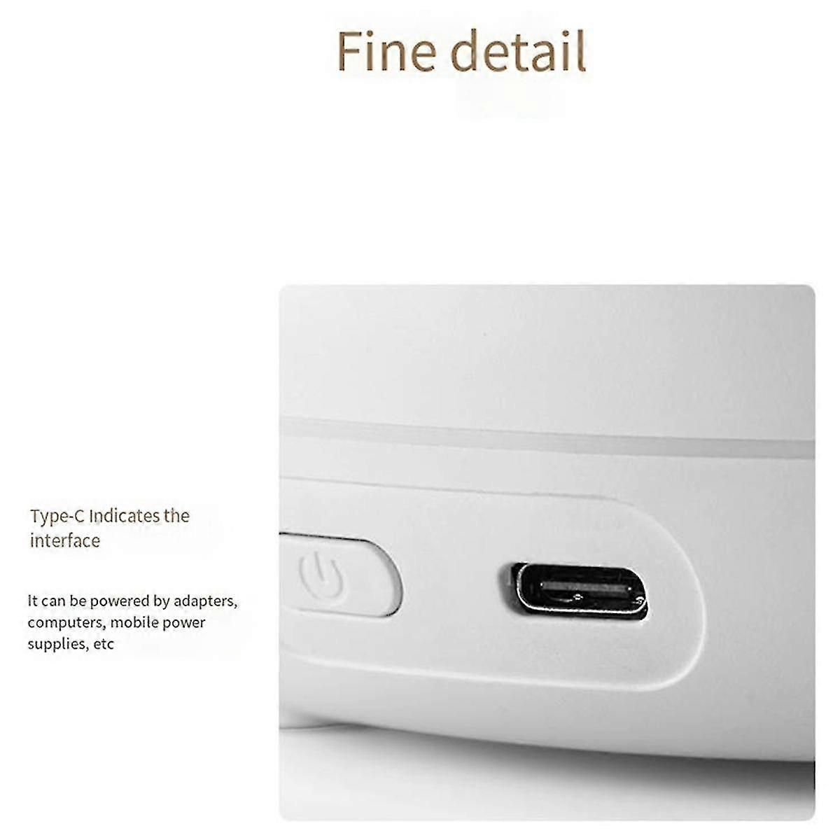 New Colorful Flame Aromatherapy Machine Desktop Air Humidifier Home Diffuser Aromatherapy Machine,Black