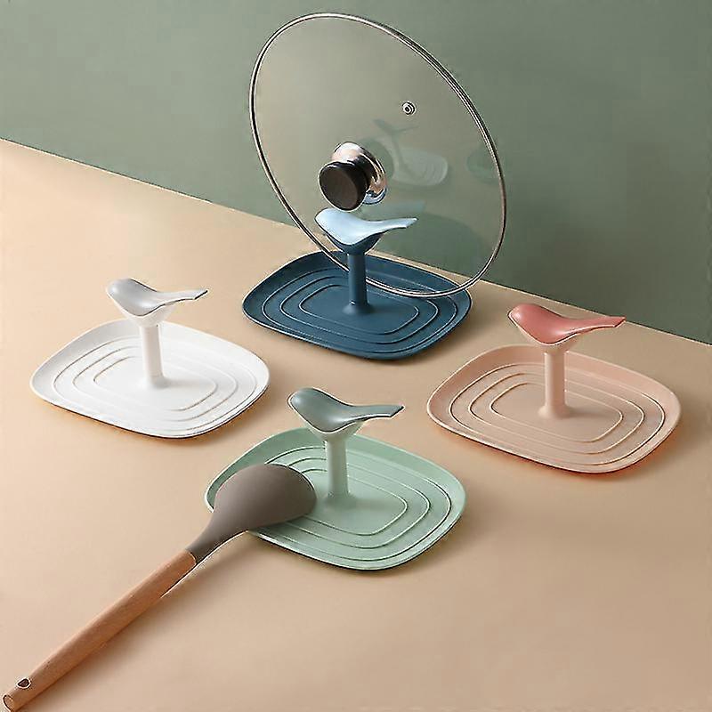 Household Multifunctional Lid Rack, Spatula Rack, Spoon Storage Rack, Mat, Kitchen Appliance Bracket, A Good Helper (1pcs)