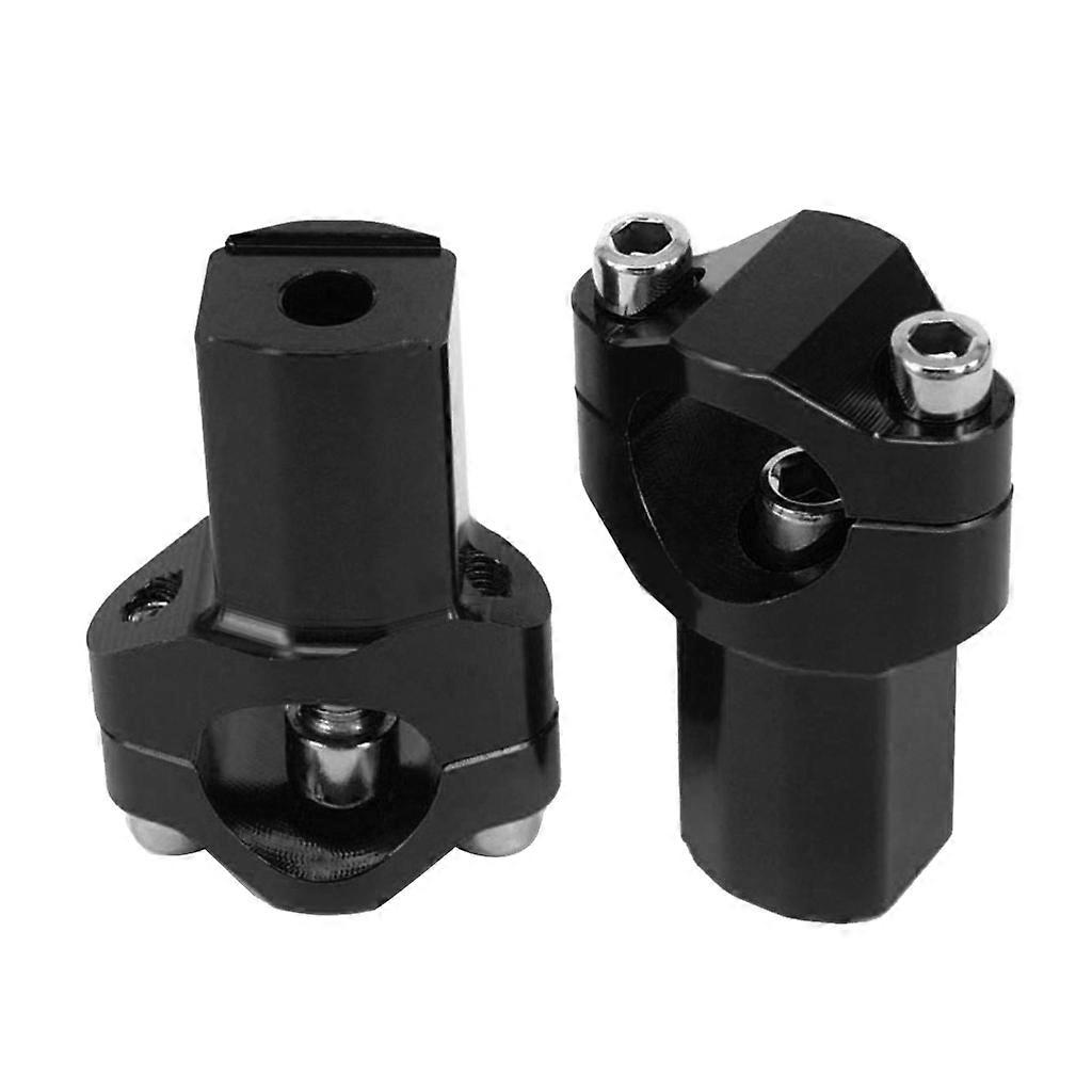 28mm Handlebar Riser Clamp Aluminum-Alloy Motorcycle Handlebar Riser 2-piece