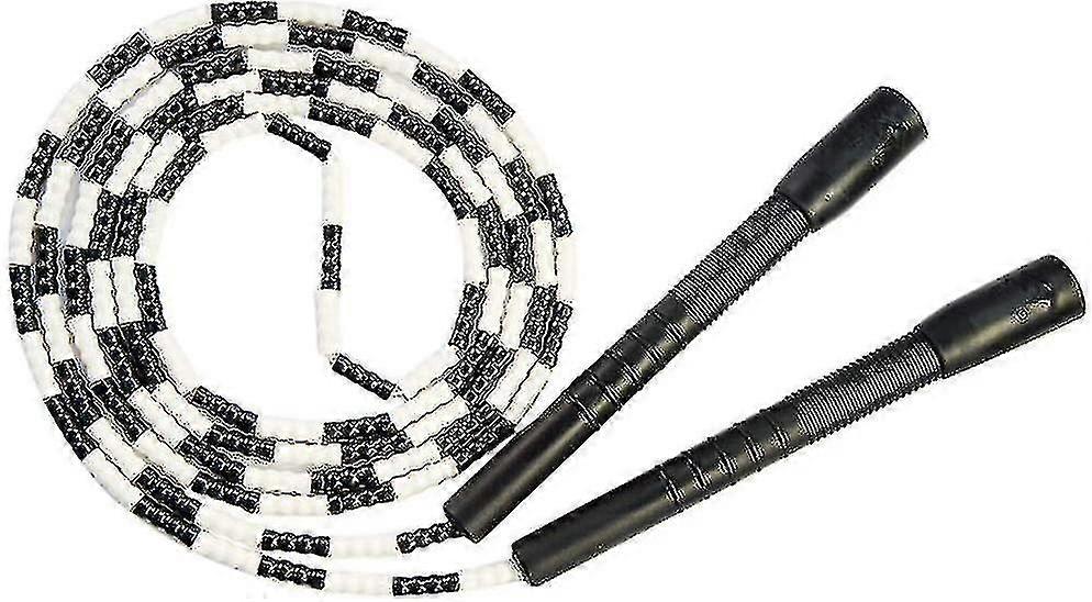 Jump Rope - Soft Beaded Segment Skipping Rope - Adjustable Tangle-free Fancy Rope For Workout