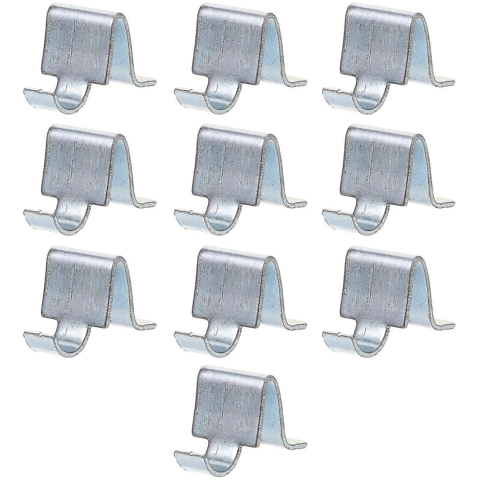 10pcs Cabinet Shelf Clips Metal File Cabinet Shelf Clips Heavy Duty Shelving Supports