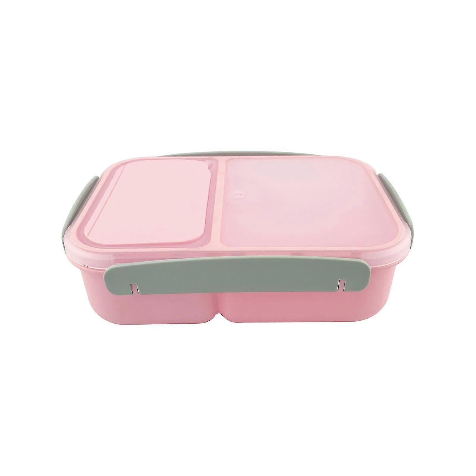Separate Plastic Lunch Box Portable Lunch Box Microwave Lunch Box