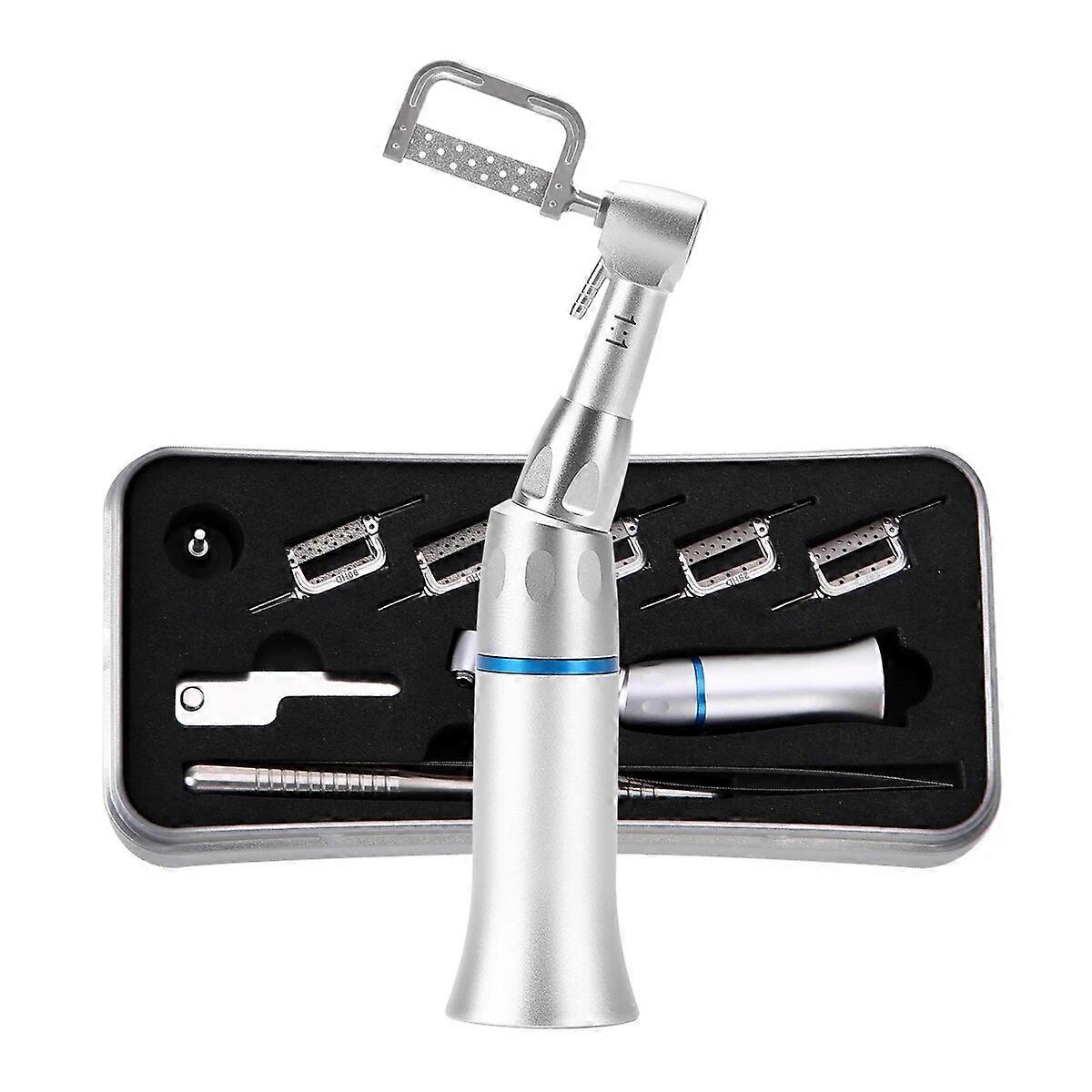 Dental Handpiece Kit for Finishing Pre Polishing 1:1 Reciprocating Interproximal Strip Contra Angle with 10pcs Strips