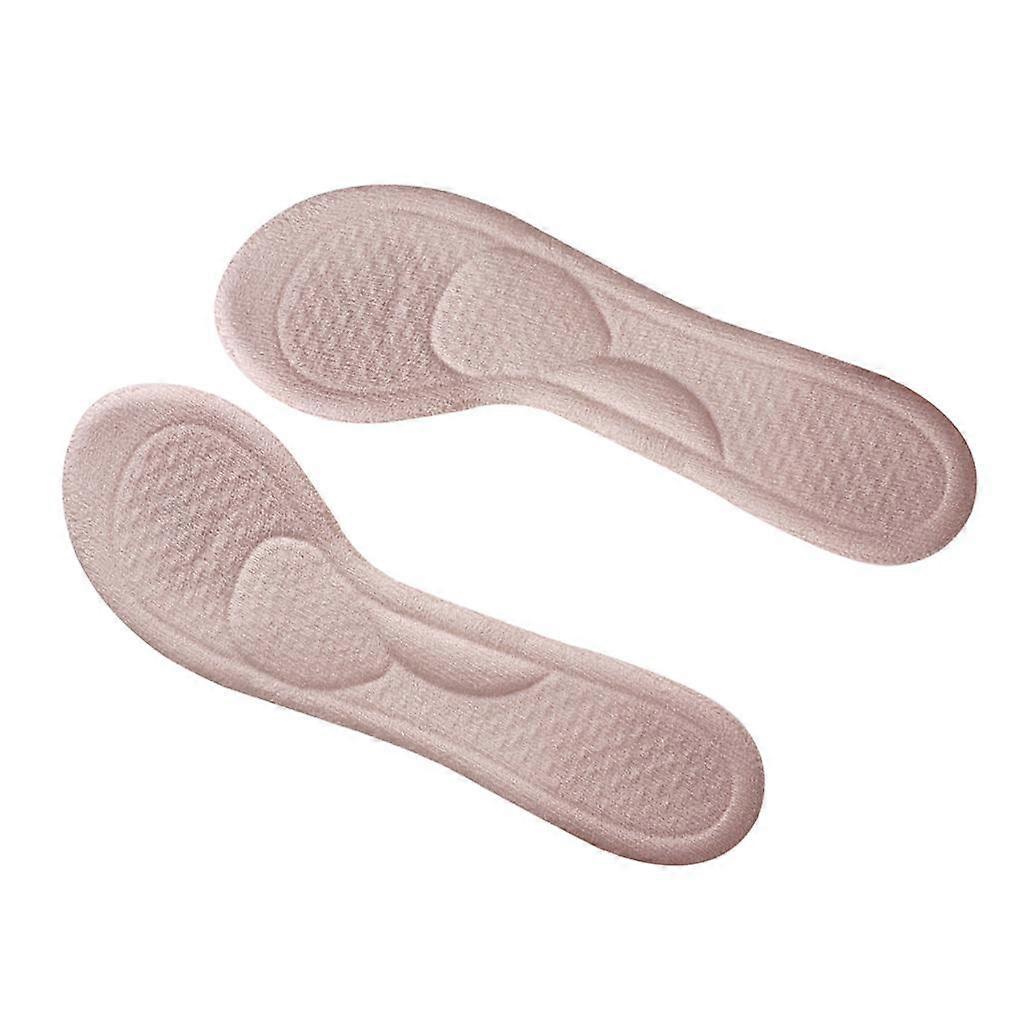 1 Pair of High Heel Insole Breathable Self-adhesive - Black