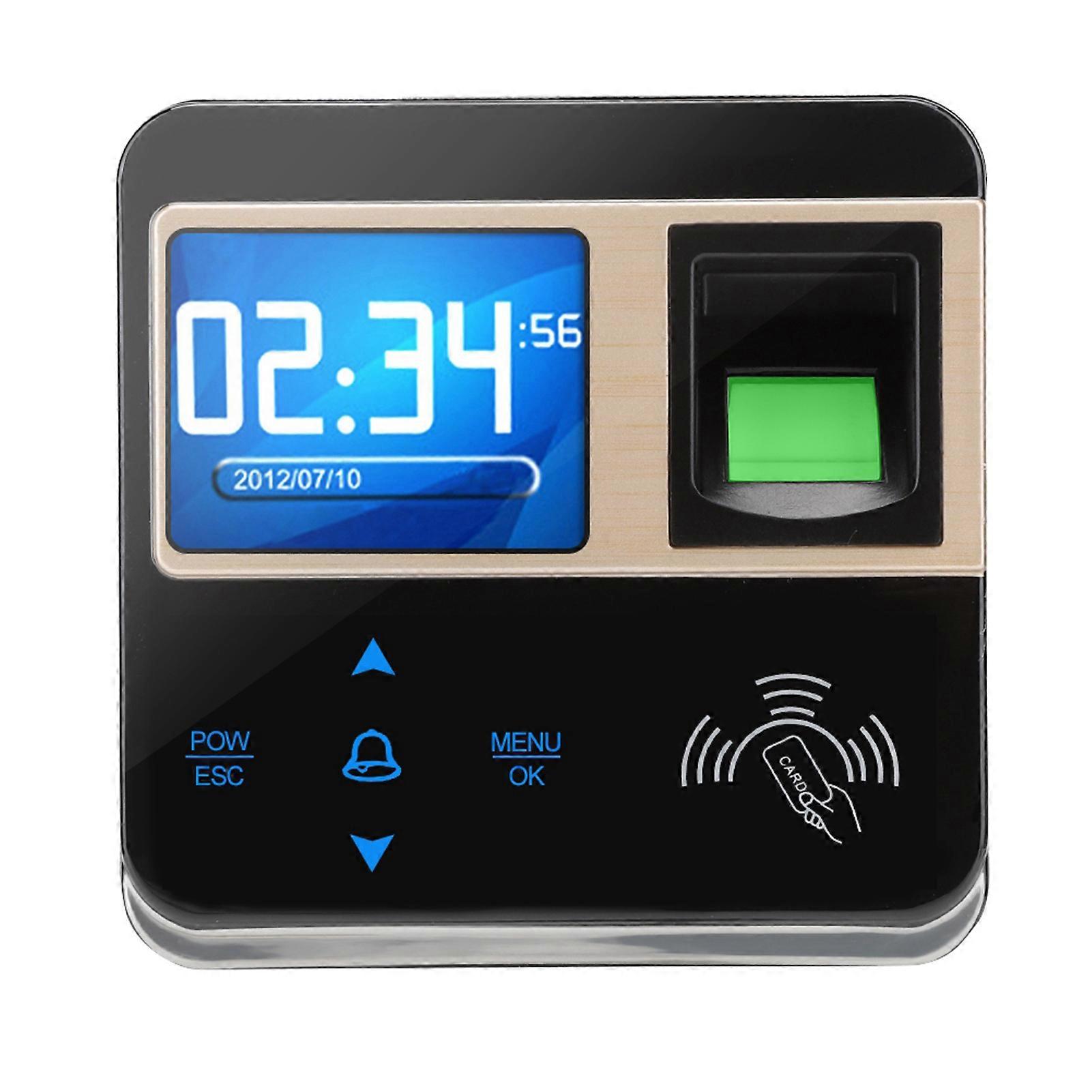Biometric Fingerprint Time Access Control Employee Time Clock Attendance System( ID Card)