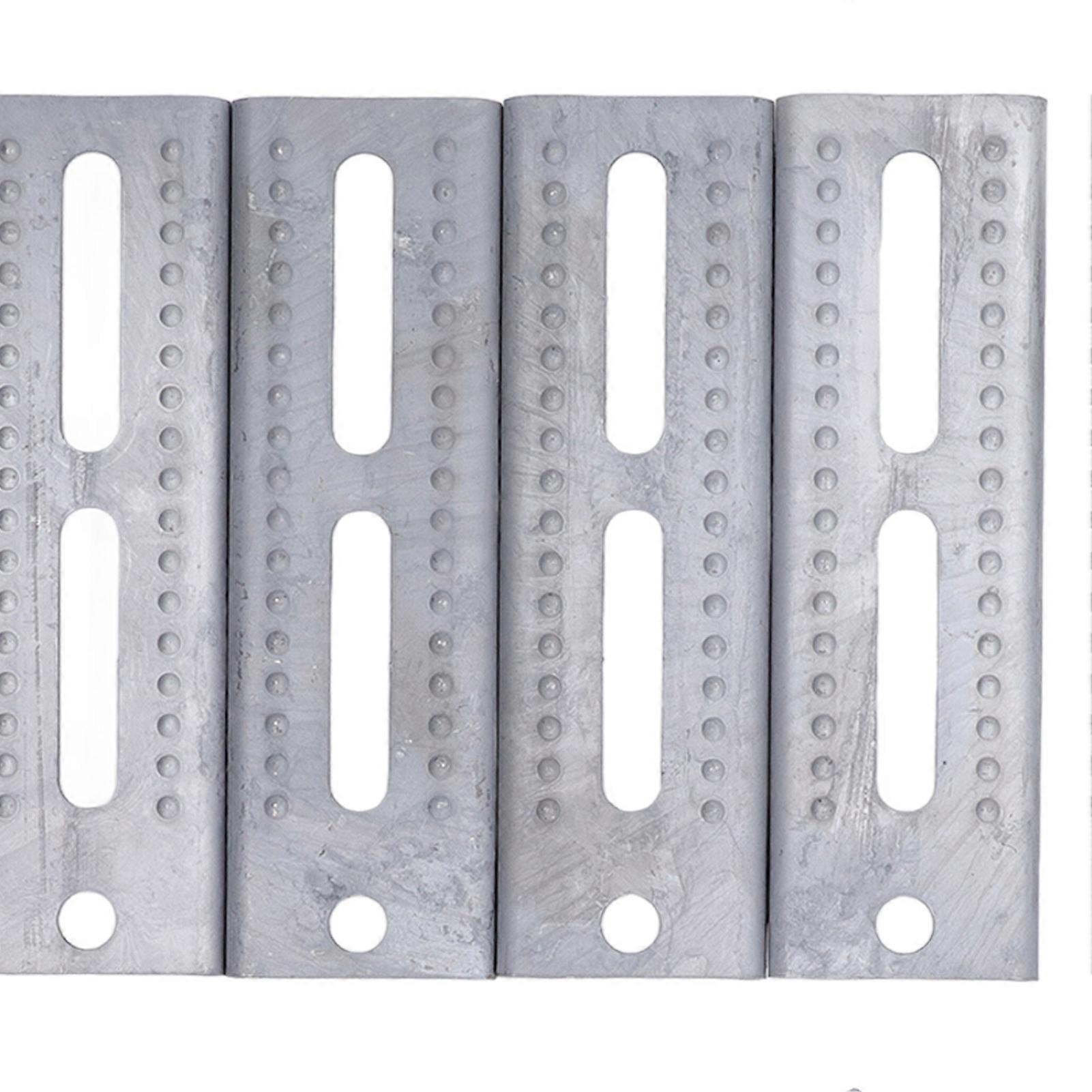 Galvanized Swivel Top Bunk Bracket Kit with Hardware for 3in Wide 3in Tall Boat Trailer Crossmember