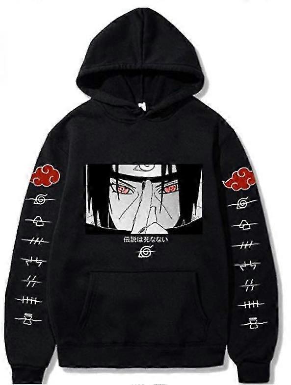Naruto Herren- und Damenmode Lässiger Kapuzenpullover-1