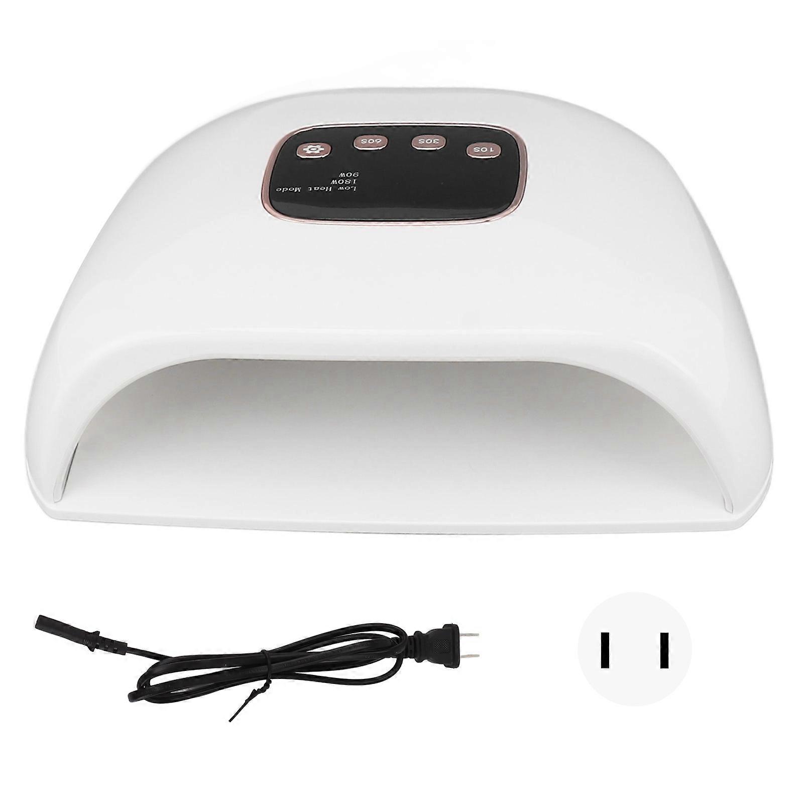 Nail Art Lamp Screen Display 180W High Power Multi Functional Efficient Manicure Gel Nail Dryer Lamp