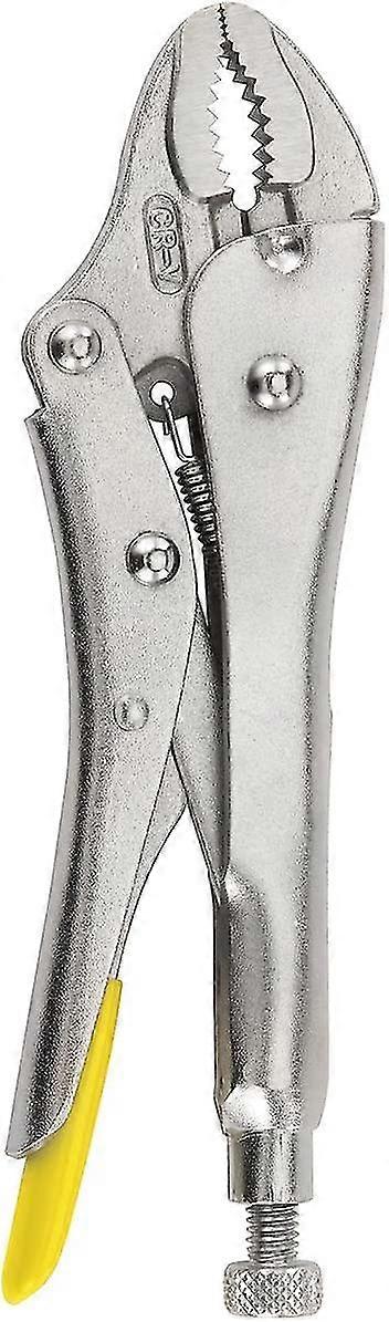 225mm Vice Grip With 53mm Jaws - Machined And Hardened Jaws For More Resistance - Locking Lever - Adjustable Clamping