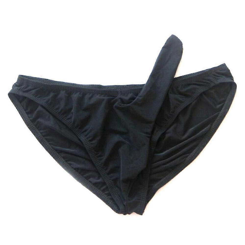 Män Sexiga Underkläder Kalsonger Lång Utbuktning Pouch Trosor Stringtrosa Underkläder Newway
