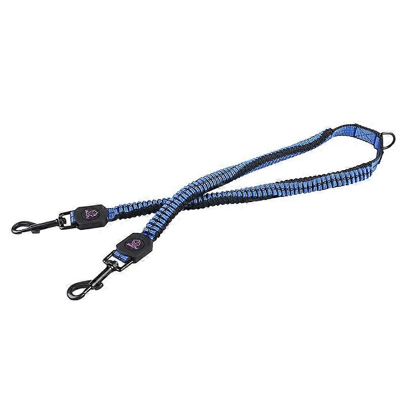 70cm Pet Telescopic Buffer Double Traction Rope, Random Color Delivery