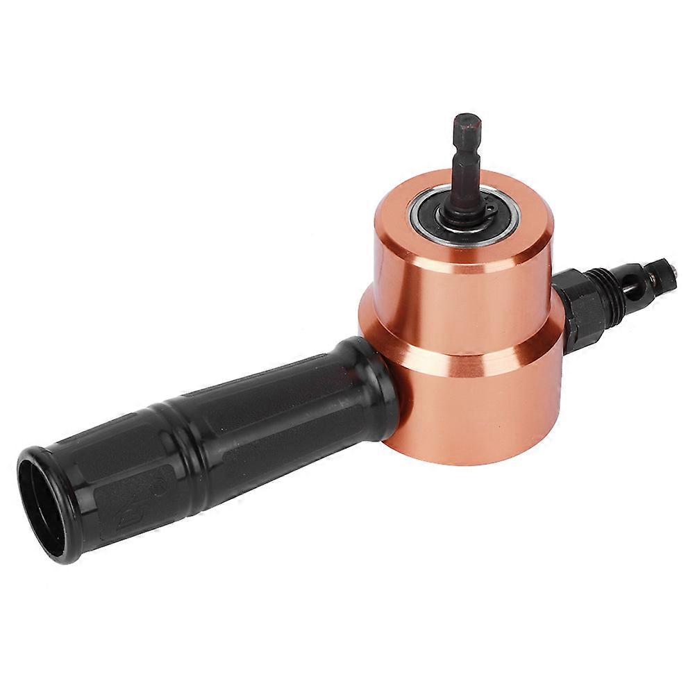 DoubleHeaded Cutter Sheet Metal Nibbler Drill Cutting Tool Power Drill Accessory