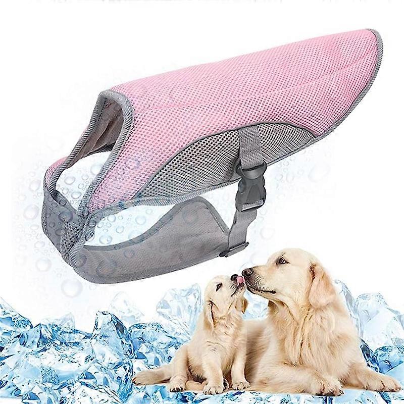Dog Cooling Vest Breathable Mesh Dog Jacket Summer Cool and Comfortable Dog Coat