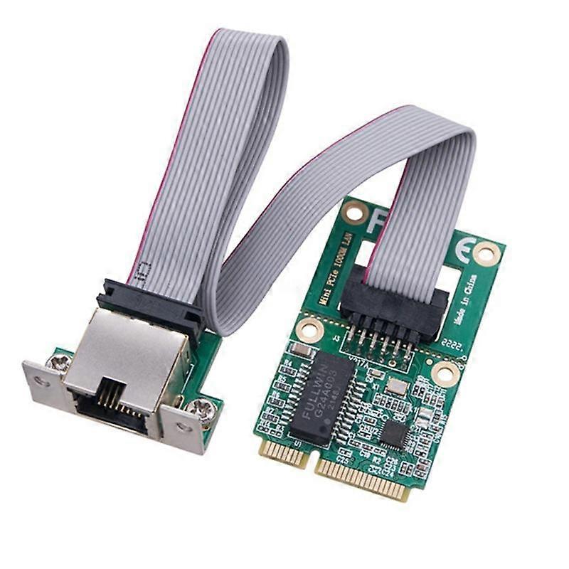 Neue Mini-PCI-E-Netzwerkkarte 1000 Mbit/s Gigabit-Ethernet-NIC-Adapter RTL8111F PCI 10/100/1000M RJ45 LA