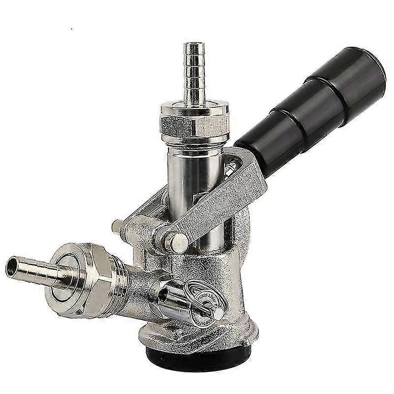 Keg Coupler Type S Draft Beer Dispenser With Safety Release Valve Home Brewing System With 6 Fittings