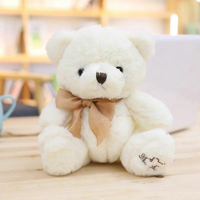 Teddybär Plüschpuppe Niedliche Plüschpuppe für Valentinstag Geburtstagsgeschenk Kinder Urlaub Überraschung Geschenk Logo Kuscheltiere