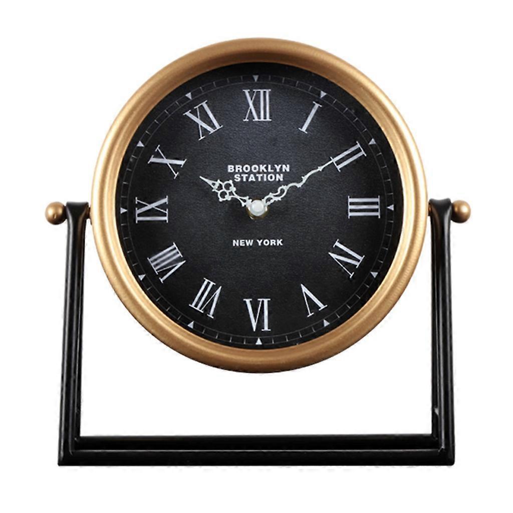 Desktop Time Clock Silent Clock Party Decoration Accessory Household