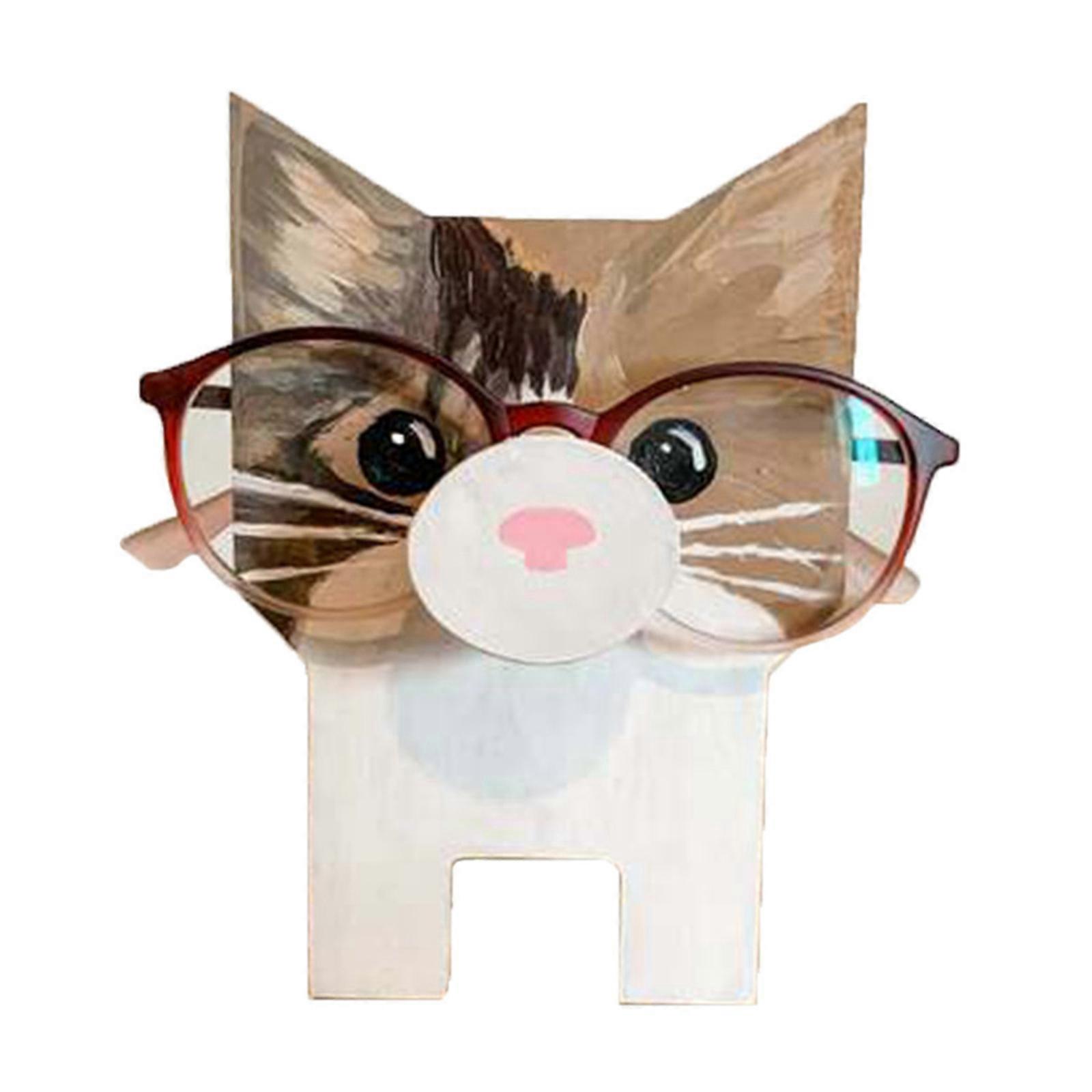 Animal Spectacle Frame Crafts Desktop Stand Stents Eyeglass Holder Unique Design Office Home Decoration