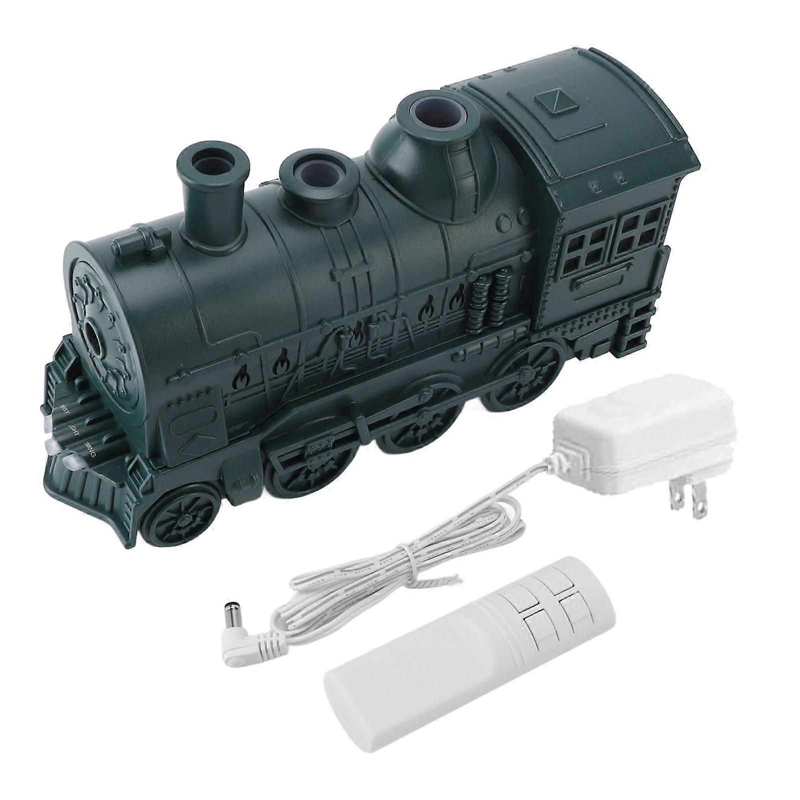 Diffusor für ätherische Öle 300 ml 2 Lichtmodi Train Shape Aroma Cool Mist Luftbefeuchter mit Fernbedienung Timer für Schlafzimmer Büro Desktop