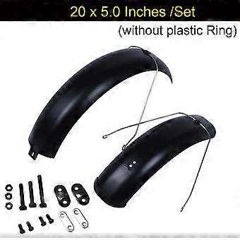 20x4.0 20x5.0 Fat Tire Fender E-bike 20inch Snowboard Electric Bicycle Mudguard Wing Plastic Sturdy Durable Mud Guard