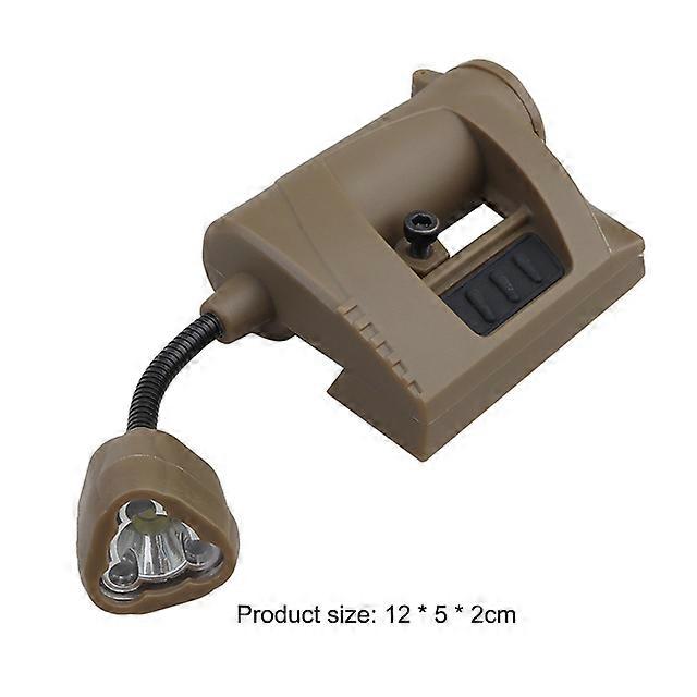Tactical Helmet Flashlight 3 Modes LED Helmet Torch Nylon Energy-saving Strong Lantern Hunting Camping Airsoft Equipment