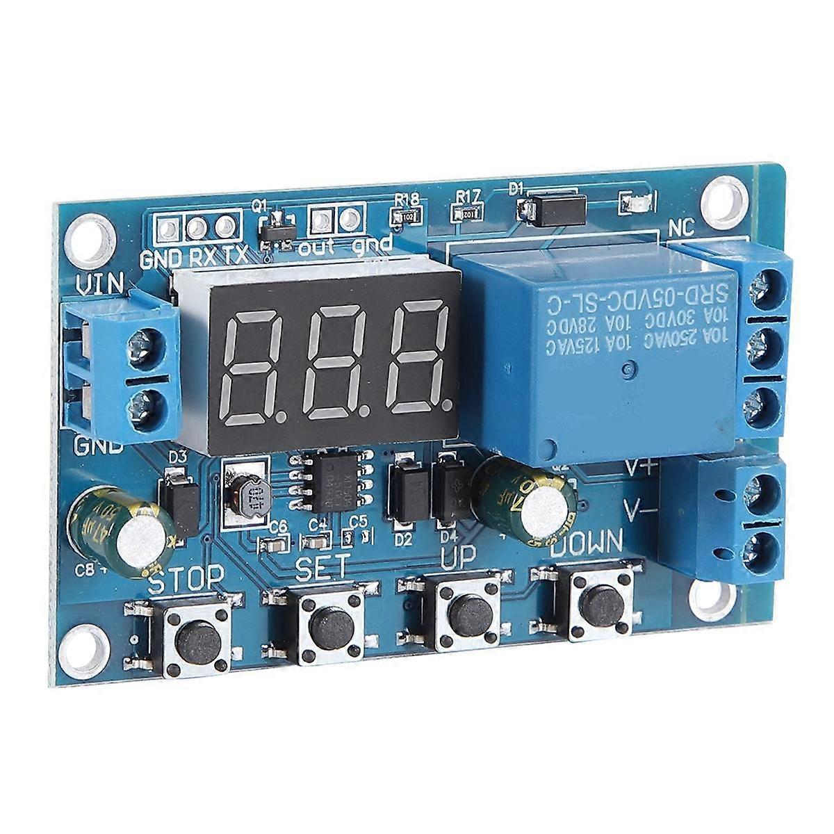 DC 6-40V Battery Charger Control Switch Undervoltage Overvoltage Protection Board Auto Cut Off Disconnect Controller