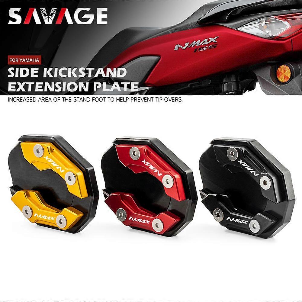 Side Kickstand Extension Plate For YAMAHA NMAX 125 20152020 NMAX 155 20172022 Motorcycle Stand Enlarger Foot Pad NMAX155