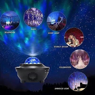 Usb bluetooth led music star light projector light