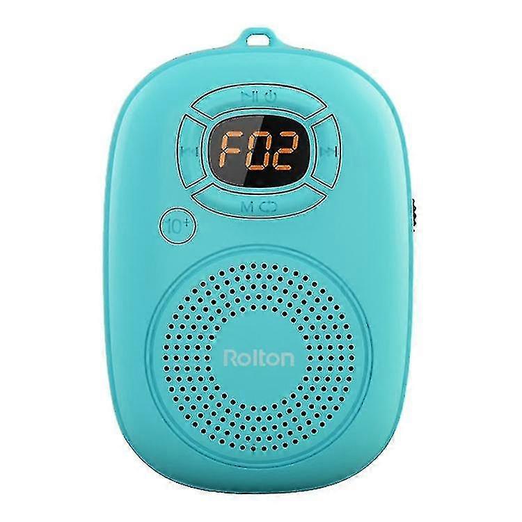 Wiress Bluetooth Speaker Mini Portable Outdoor Blue