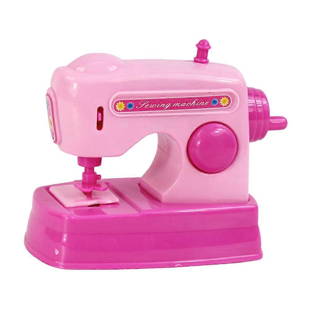 Electric Sewing Machine With Sound DIY Toys For Kids Toddlers((Sewing Machine Toy without Battery)