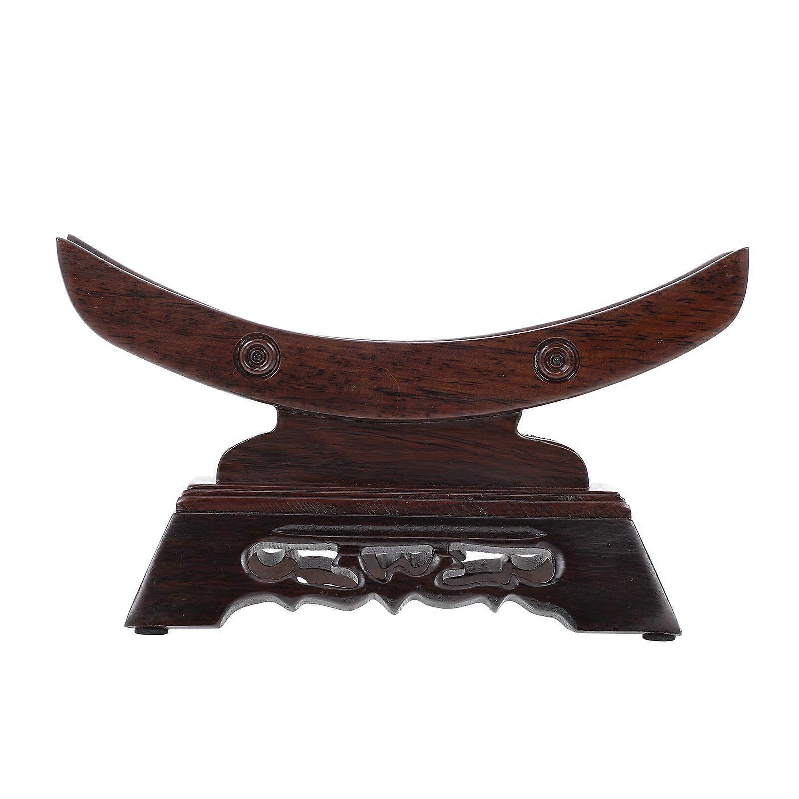 Support décoratif en bois pour épées, support de présentation pour épées de bureau