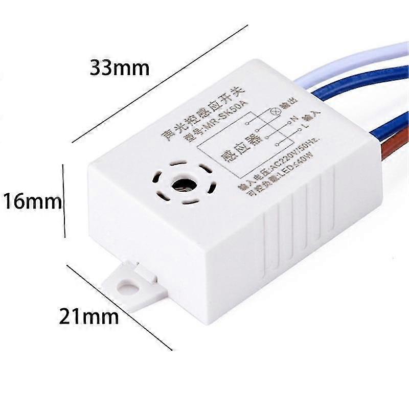 220v Sound Voice Sensor - Smart Auto On/Off Light Switch | Fruugo UK