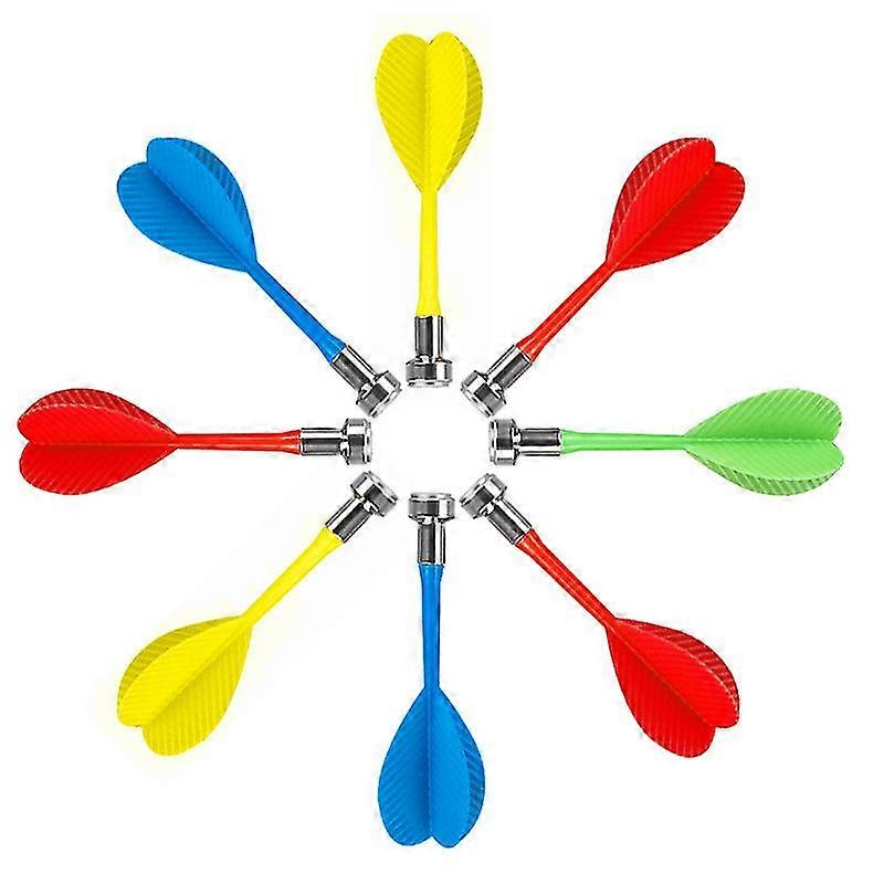 Magnetic Darts Safety Darts Game Replacement For Magnet Dartboard Archery(10pcs, Random Color)