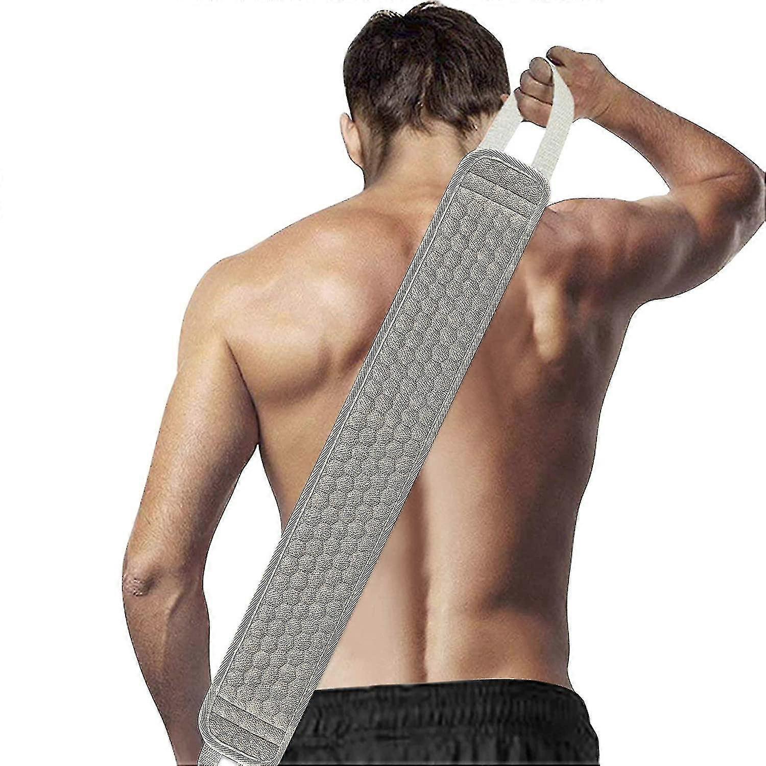 Back Scrubber Exfoliating Sponge Pad Set For Shower, Bath Shower Scrubber