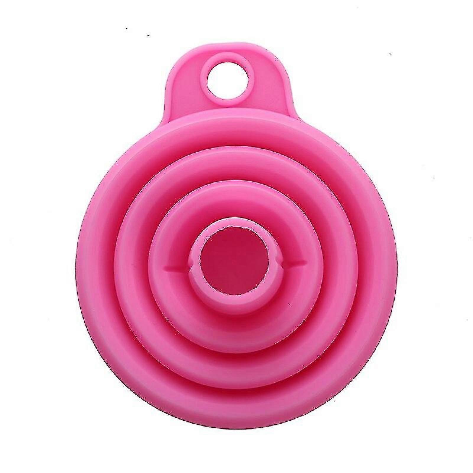 Mini Silicone Funnel - Foldable Funnel for Fuel Hopper Collapsible Design