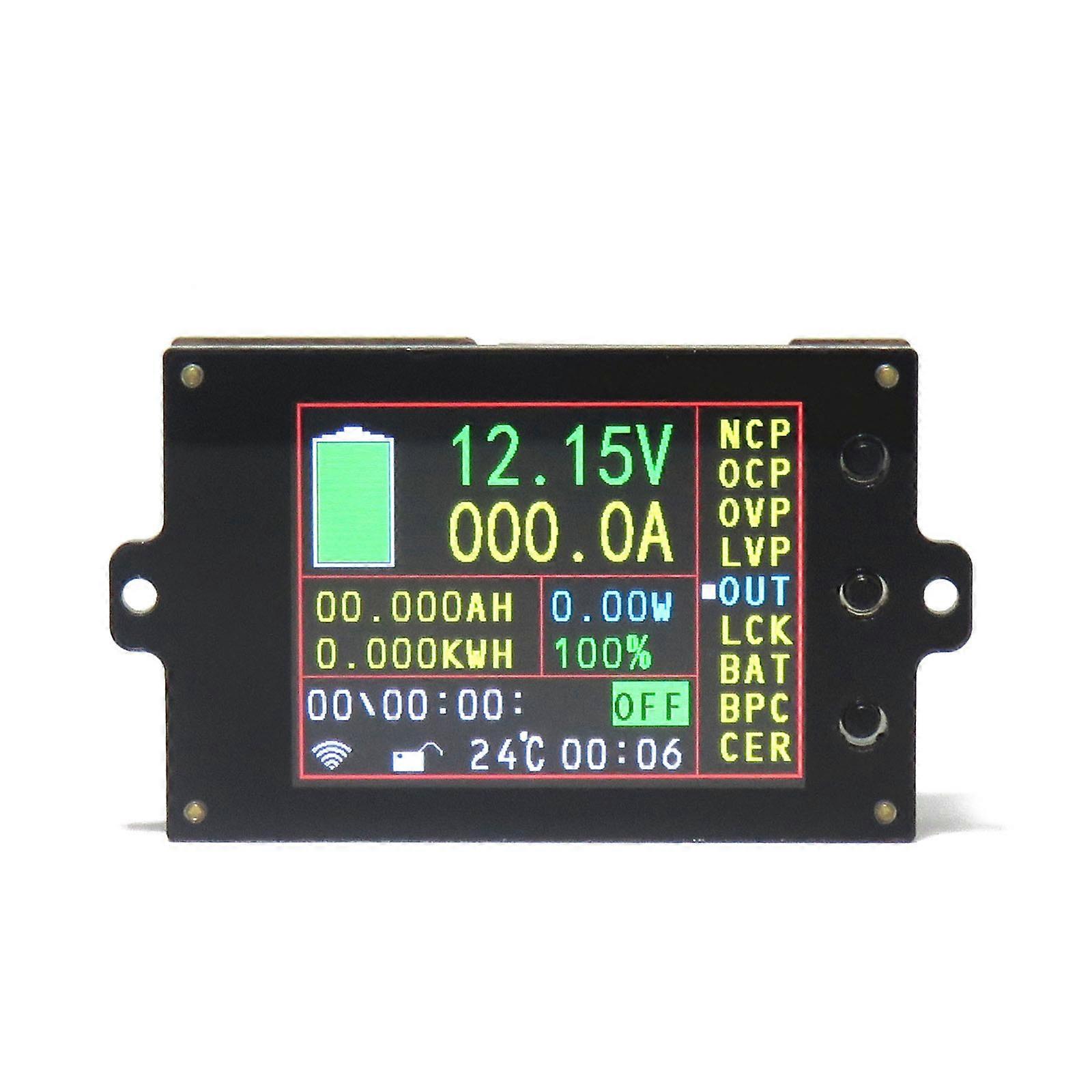 80V/500V 100A/200A/300A/500A Wireless Voltage Meter Ammeter Battery Coulometer