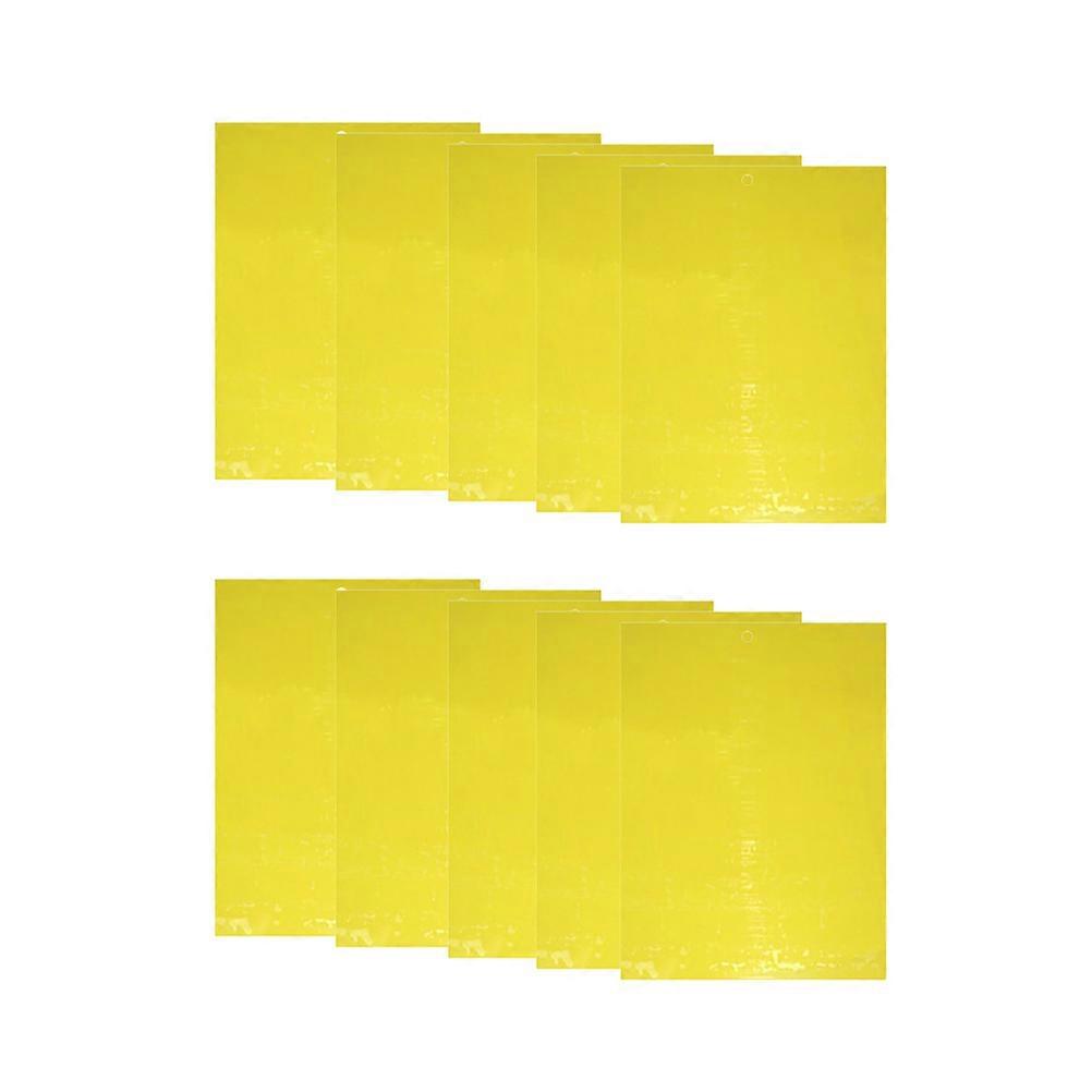 Yellow Sticky Traps Dual Sided Sticky Traps for Capturing Flies Aphids and Other Flying Insects