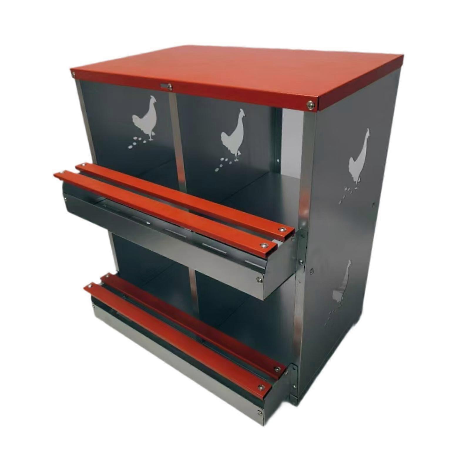 صندوق وضع الدجاج سهل التنظيف صندوق تربية أوزة البط لمزرعة الدجاج المنزلية