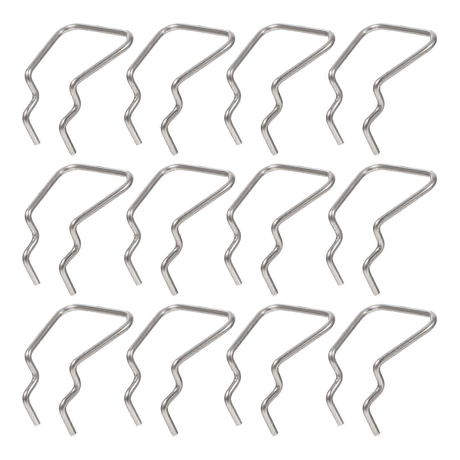 12Pcs Tool Display Shelf Rack Hook Exhibition Display Hook for Hardwares Tool